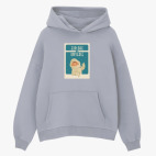 Толстовка худи оверсайз