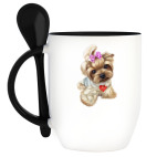 Кружка с ложкой