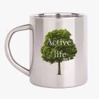 Кружка металлическая