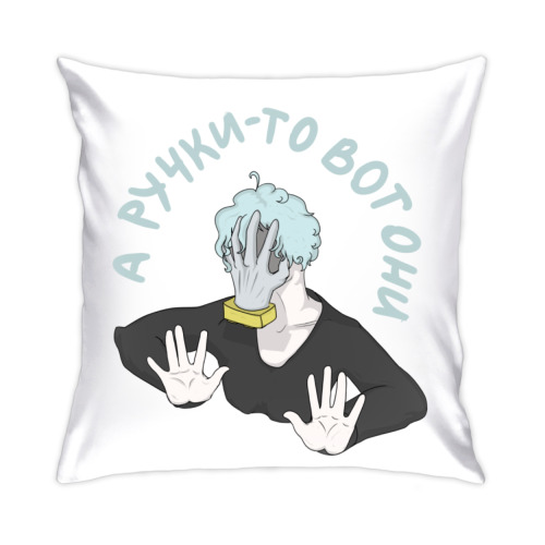 Подушка с принтом Шигараки аниме Моя геройская академия