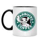 Кружка двухцветная