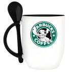 Кружка с ложкой