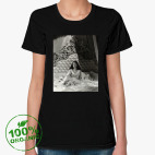 Женская футболка органик