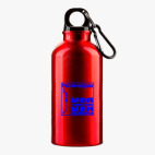 Металлическая бутылка 400 мл UV-DTF