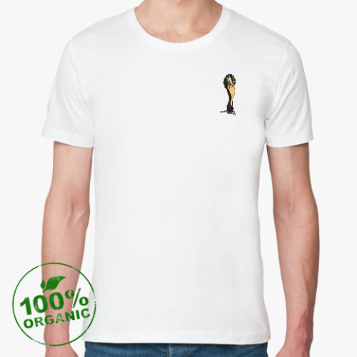 Футболка из органик-хлопка с принтом такса