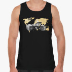 Майка Tank Top Мотопейзаж