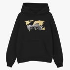 Толстовка худи оверсайз