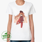 Женская футболка органик