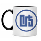 Кружка двухцветная