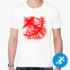 Мужская спортивная футболка