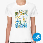 Женская спортивная футболка