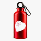 Металлическая бутылка 400 мл UV-DTF