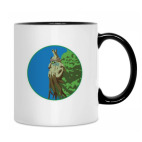 Кружка двухцветная