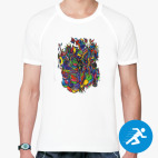 Мужская спортивная футболка