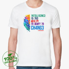 Мужская футболка органик