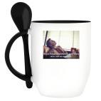 Кружка с ложкой