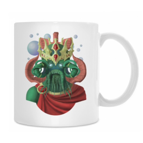 Кружка с принтом Нептун