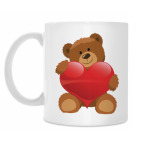 Мишка с сердцем