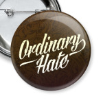 Леттеринг «Ordinary Hate»