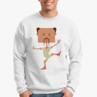 Смешной нарисованный каратист