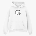 Толстовка худи оверсайз