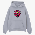 Толстовка худи оверсайз