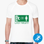 Мужская спортивная футболка