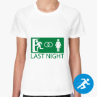 Женская спортивная футболка