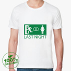 Мужская футболка органик