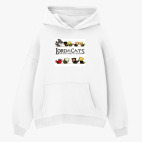 Толстовка худи оверсайз