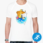 Мужская спортивная футболка