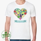 Мужская футболка органик