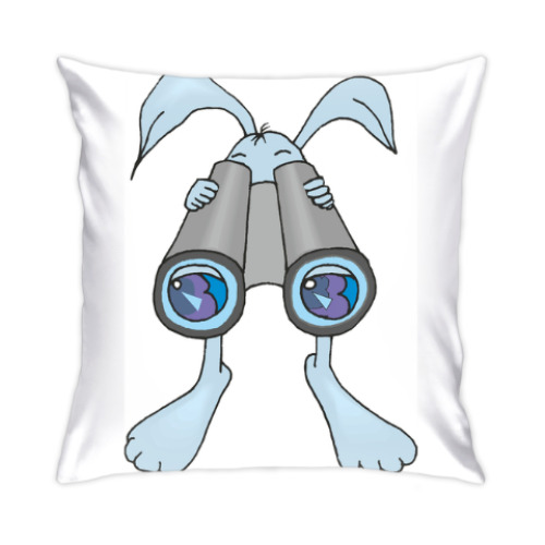 Подушка с принтом Rabbit