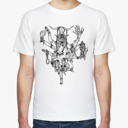 Футболка с принтом Kali