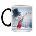 Кружка двухцветная