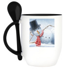 Кружка с ложкой