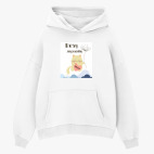 Толстовка худи оверсайз