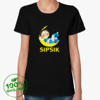 Женская футболка органик