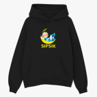 Толстовка худи оверсайз