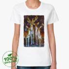 Женская футболка органик