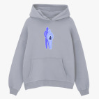 Толстовка худи оверсайз