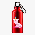 Металлическая бутылка 400 мл UV-DTF