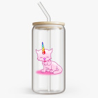 Банка с бамбуковой крышкой