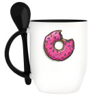 Кружка с ложкой