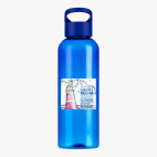 Прозрачная спортивная бутылка