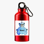 Металлическая бутылка 400 мл UV-DTF