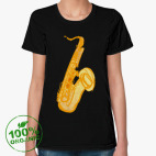 Женская футболка органик