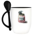 Кружка с ложкой