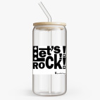 Банка с бамбуковой крышкой