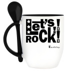 Кружка с ложкой